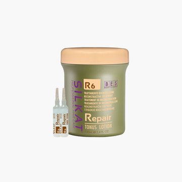 Активна сироватка для волосся з кератиновим комплексом BES Silkat Repair R6