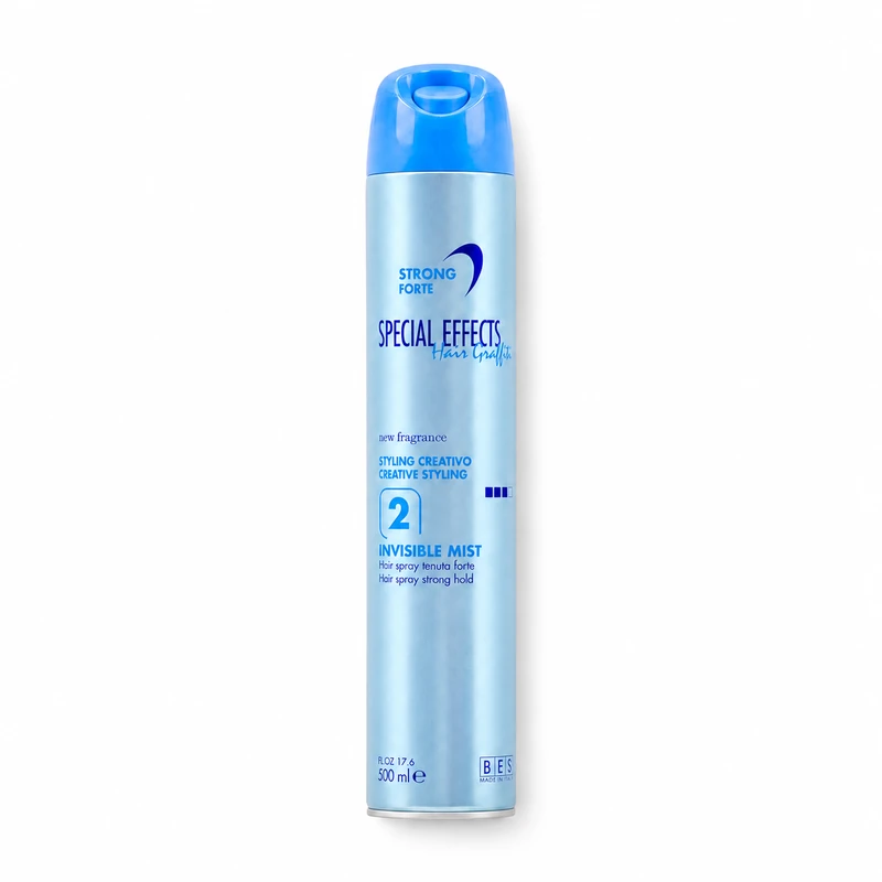 Сухий лак сильної фіксації для всіх типів волосся BES №2 Invisible mist strong hold
