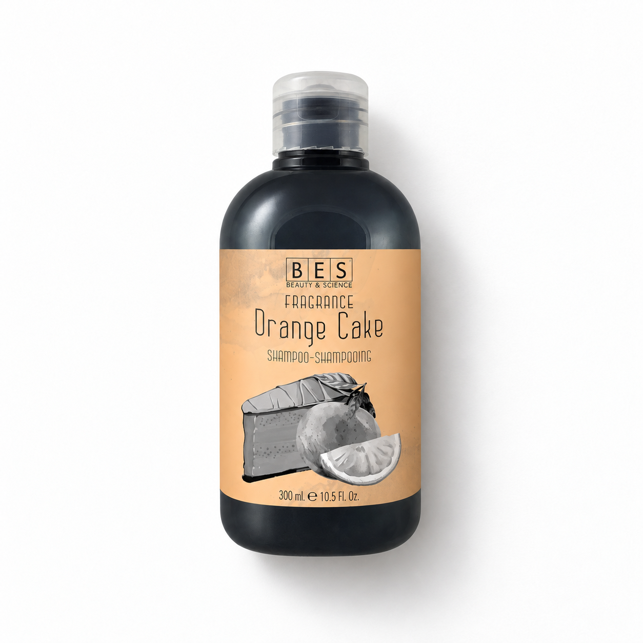Універсальний шампунь аромотерапія BES Fragrance - Orange Cake з теплими цитрусовими нотками