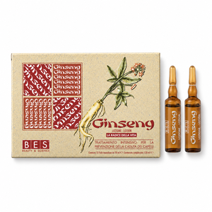 Активний лосьйон від випадіння волосся BES Ginseng Lozione — 12 × 10 ml